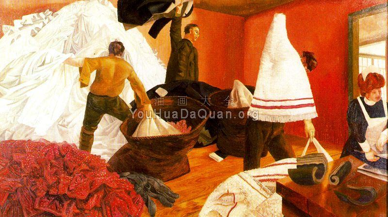 Sorting Laundry - 斯坦利·斯宾塞